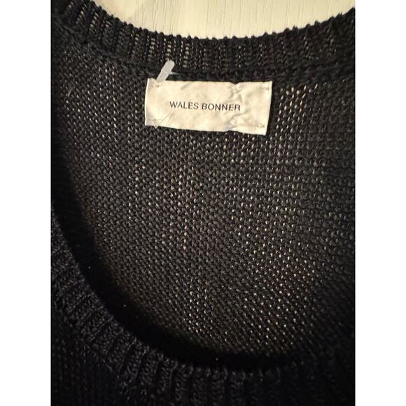 Wales Bonner CROCHET Macramé Fringed MAXI Dress SZ M/L RT $2195 - Picture 2 of 5